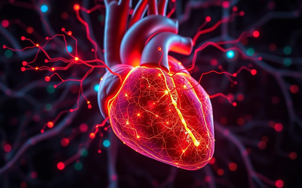 3D heart neural map techniques