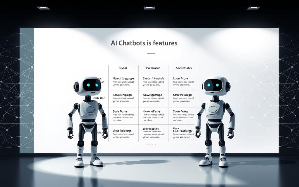 AI chatbot features comparison