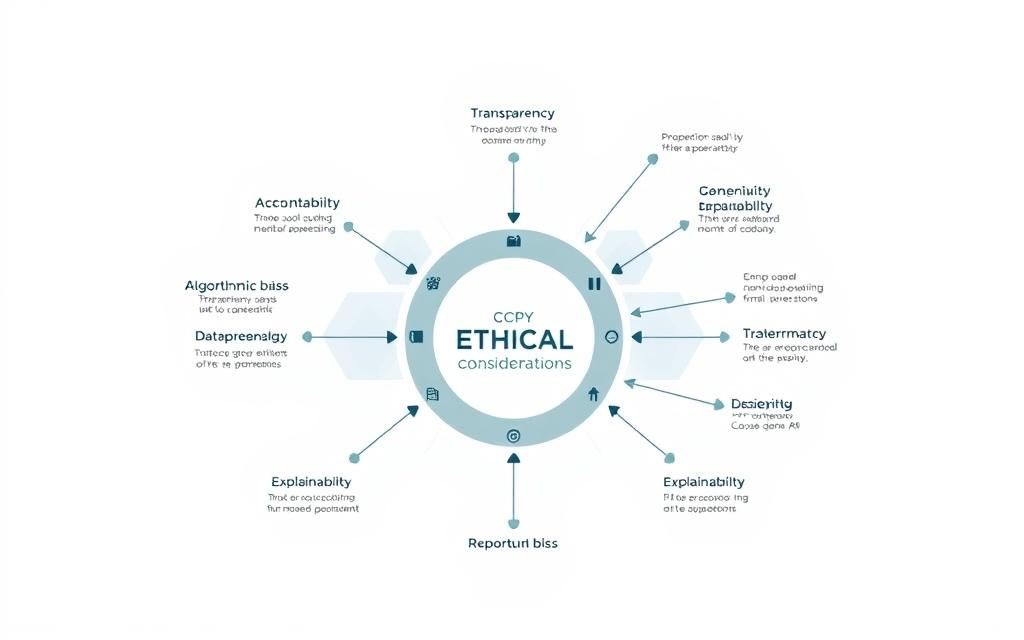 AI ethical considerations diagram
