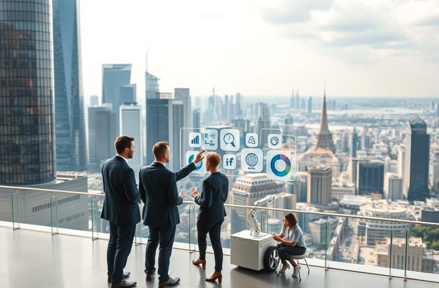 how do businesses use artificial intelligence