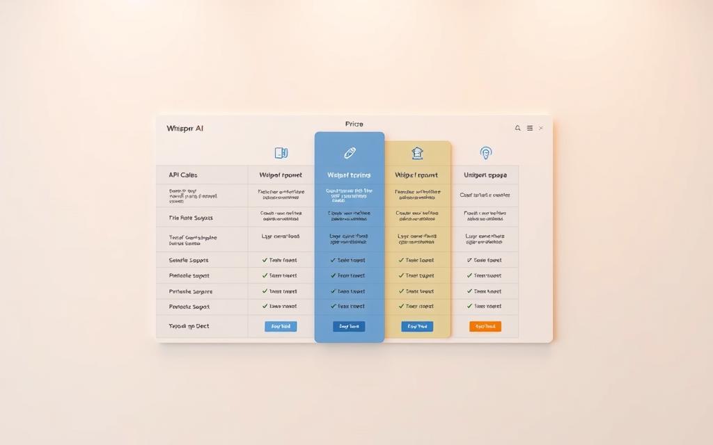 Whisper AI pricing structure