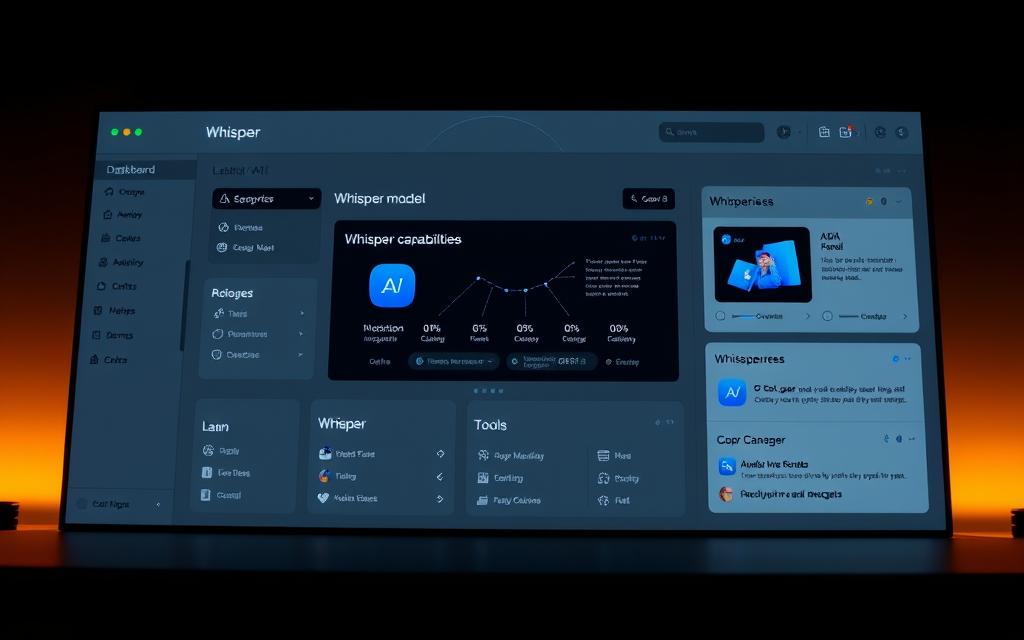 whisper lablab ai platform interface