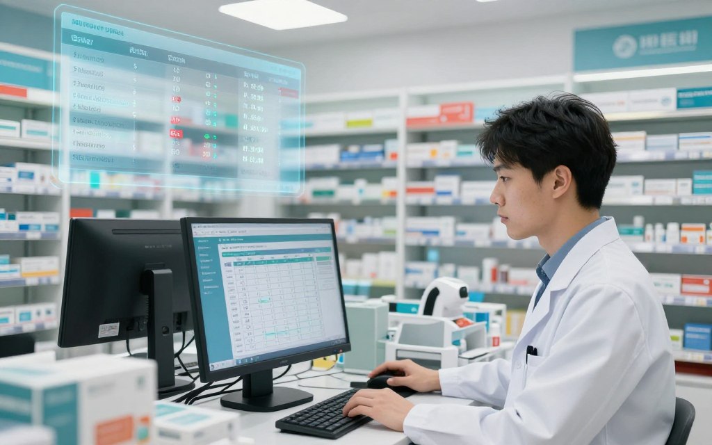 Pharmacy system tracks stock and flags unusual prescriptions